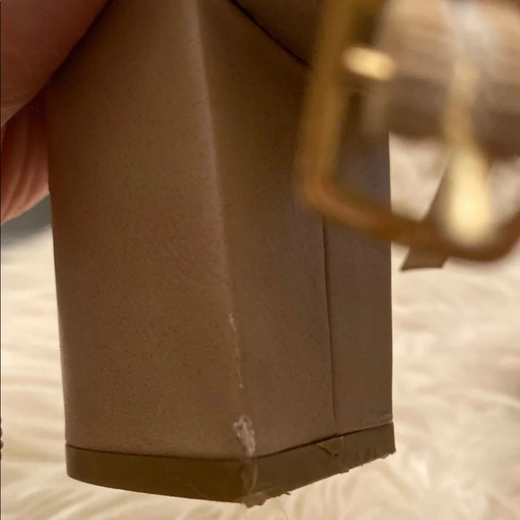 Lulus Studded Ankle Strap Sandals - Nude - Picture 6 of 6